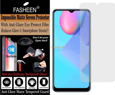 Fasheen Tempered Glass Guard for VIVO Y12A V2102 (Matte Finish)(Pack of 1)