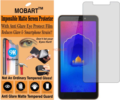 MOBART Tempered Glass Guard for TECNO CAMON IACE 2X (KB2J) (Matte Finish)(Pack of 1)