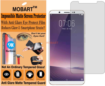 MOBART Tempered Glass Guard for VIVO V7 PLUS (Matte Finish)(Pack of 1)
