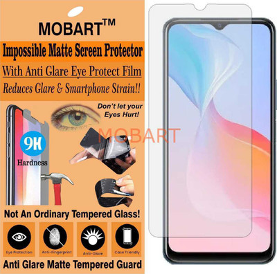 MOBART Tempered Glass Guard for VIVO Y21 S (Matte Finish)(Pack of 1)