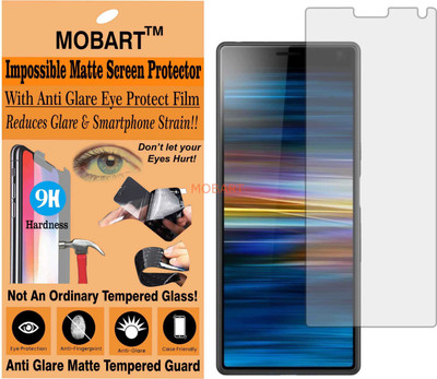 MOBART Tempered Glass Guard for SONY XPERIA 10 (Matte Finish)(Pack of 1)