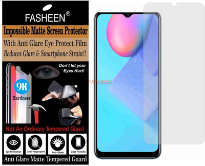 Fasheen Tempered Glass Guard for VIVO Y20 2021 (Matte Finish)(Pack of 1)