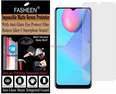 Fasheen Tempered Glass Guard for VIVO Y20A (Matte Finish)(Pack of 1)