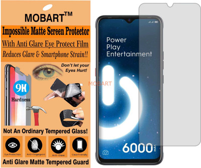 MOBART Tempered Glass Guard for TECNO SPARK POWER 2 (Matte Finish)(Pack of 1)