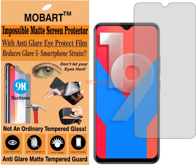 MOBART Tempered Glass Guard for VIVO Y19 Y1915 (Matte Finish)(Pack of 1)