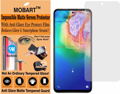 MOBART Tempered Glass Guard for TCL 20 5G (Matte Finish)(Pack of 1)