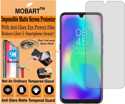 MOBART Tempered Glass Guard for TECNO SPARK POWER (LB8A) (Matte Finish)(Pack of 1)