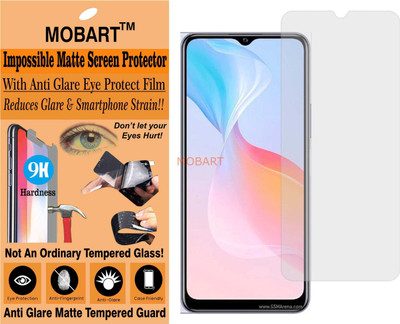 MOBART Tempered Glass Guard for VIVO Y30G V2066BA (Matte Finish)(Pack of 1)