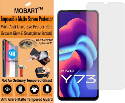 MOBART Tempered Glass Guard for VIVO V2059 (Matte Finish)(Pack of 1)