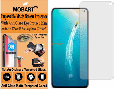 MOBART Tempered Glass Guard for VIVO Y19 NEO (Matte Finish)(Pack of 1)