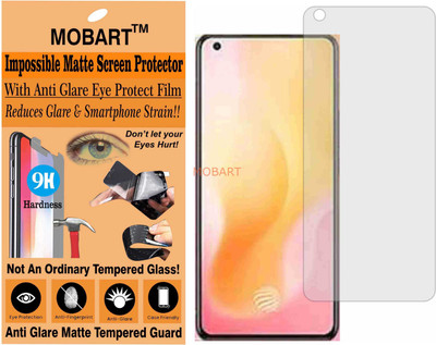 MOBART Tempered Glass Guard for VIVO X50 SERIES (Matte Finish)(Pack of 1)