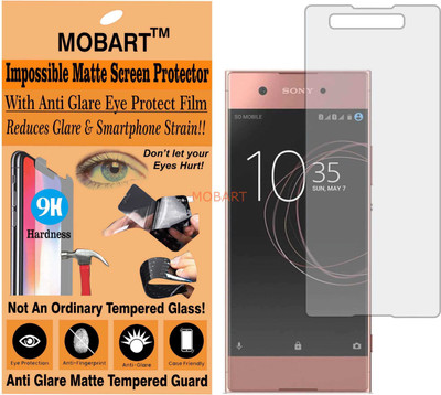 MOBART Tempered Glass Guard for SONY XPERIA XA1 DUAL (Matte Finish)(Pack of 1)