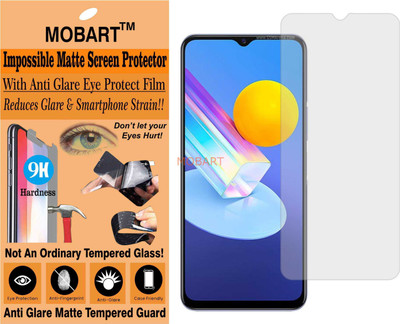 MOBART Tempered Glass Guard for VIVO Y72 5G (Matte Finish)(Pack of 1)