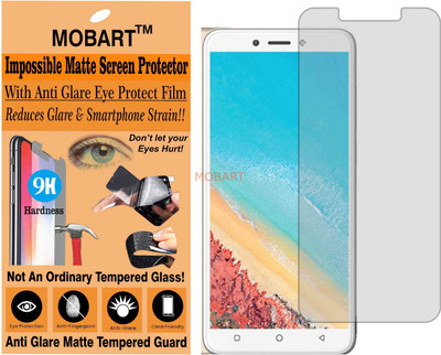 MOBART Tempered Glass Guard for TECNO F3 PRO (Matte Finish)(Pack of 1)