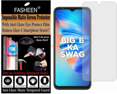 Fasheen Tempered Glass Guard for TECNO SPARK GO(KC1) (Matte Finish)(Pack of 1)