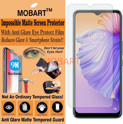 MOBART Tempered Glass Guard for TECNO SPARK8 (Matte Finish)(Pack of 1)