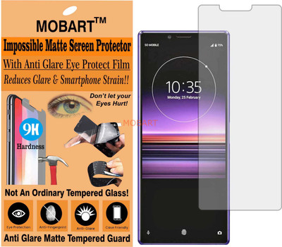 MOBART Tempered Glass Guard for SONY XPERIA 1 PROFESSIONAL (Matte Finish)(Pack of 1)