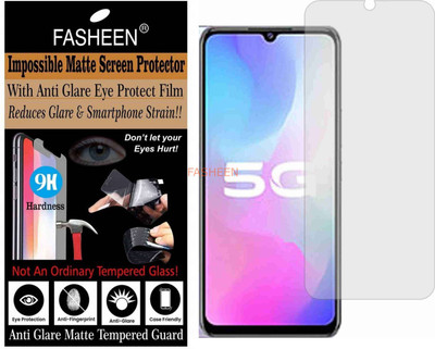 Fasheen Tempered Glass Guard for VIVO Y73S (Matte Finish)(Pack of 1)