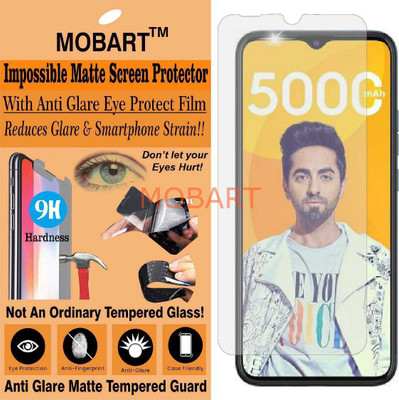 MOBART Tempered Glass Guard for TECNO SPARK GO 2021 (Matte Finish)(Pack of 1)