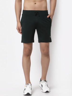 RED TAPE Solid Men Green Sports Shorts