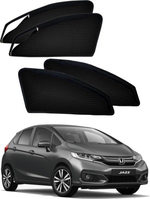 PEEPS STORE Side Window Sun Shade For Honda Jazz(Black)