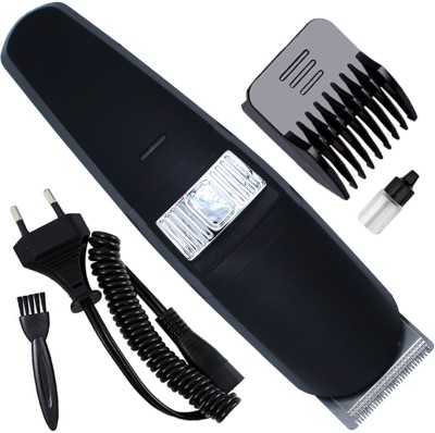 QGS Fast Charging 0 Trim Beard Moustache Trimmer Hair Clipper Razor 0mm to 9mm 516 Fully Waterproof Body Groomer 120 min  Runtime 1 Length Settings(Multicolor)