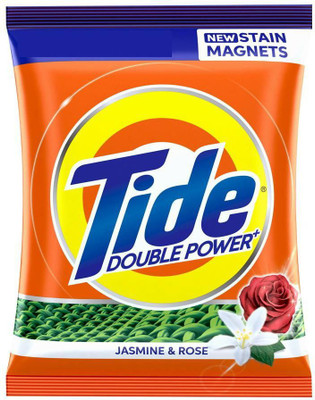 Tide DOUBLE POWER PLUS JASMINE & ROSE WITH STAIN MAGNETS Detergent Powder(1 kg)