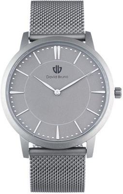 David Bruno The Classic Silver Sand Mesh Watch Analog Watch  - For Men & Women