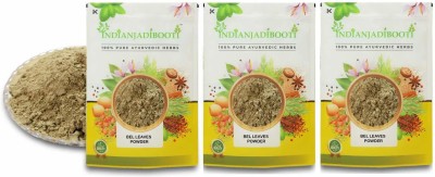 IndianJadiBooti Pure Bilva Bel Bael Leaf Aegle Marmelos Powder, 3 Packs of 900 Grams(Pack of 3)