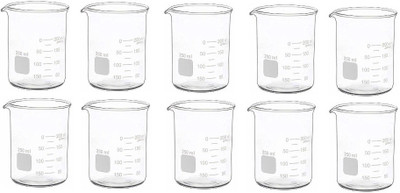 Z GLASS 250 ml Measuring Beaker(Pack of 10)