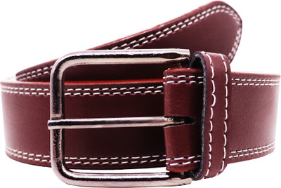 Aseenaa Men & Women Casual, Formal, Party, Evening Brown Artificial Leather Belt