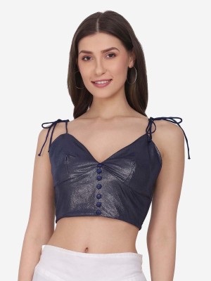 Da Intimo Women Bralette Lightly Padded Bra(Dark Blue)