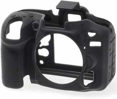 IJJA D7100/7200 silicone protective body cover compatible with DSLR  Camera Bag(Black)