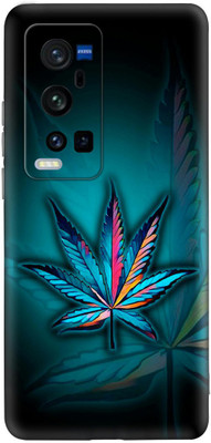 FeelWhiz Back Cover for Vivo X60 Pro+(Black, Blue)