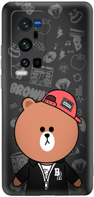 FeelWhiz Back Cover for Vivo X60 Pro+(Black, Beige)