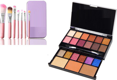 MYEONG NEW LONG LASTING MAKE UP KIT WITH BRUSHES(2 Items in the set)