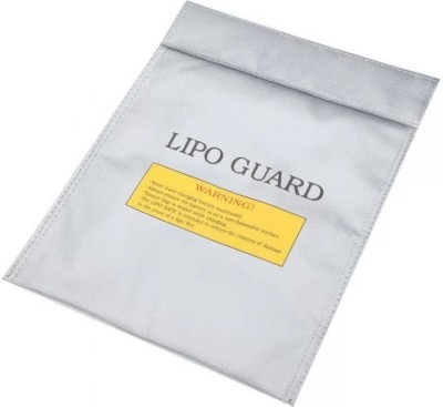 Prime Intact Lipo Battery Safe Guard Bag - 22x18cm Silver Electronic Components Electronic Hobby Kit