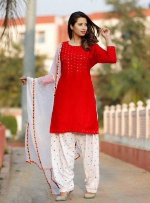 MSS ENTERPRISES Women Kurta Patiala Set