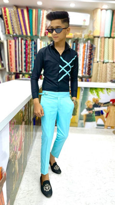 KHODIYAR FASHION Polycotton Solid Shirt & Trouser Fabric