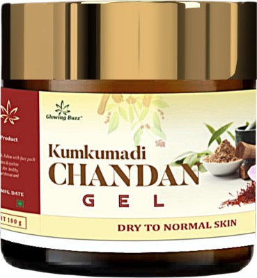 Glowing Buzz Kumkumadi Chandan Gel for Glowing and Radiant Skin(100 g)