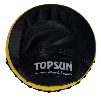 Topsun CIRCLE LEATHER PUNCHING PAD Focus Pad(Black)