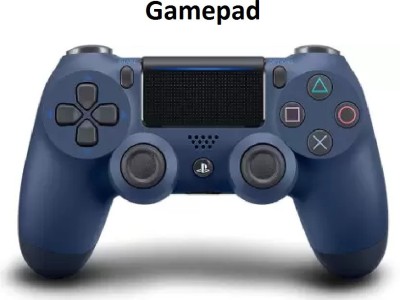 Plug In Playstation 4 Wireless Gamepad(Midnight Blue, For PS4)