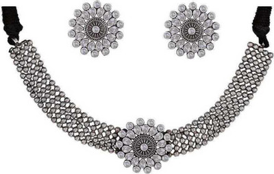 JMBW Oxidised Silver Silver, Black Jewellery Set(Pack of 1)