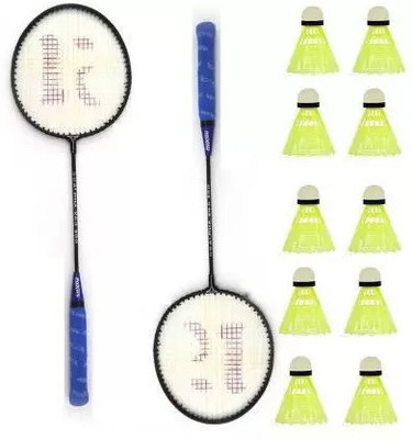 Rakso Badmintion set 10_pc shuttle cock plastic quility Badminton Kit
