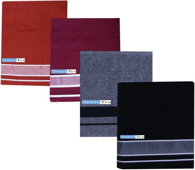 GOWRI TEX Solid Multicolor Lungi