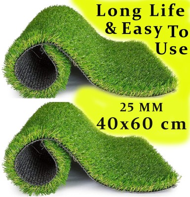 EXOTICE PP (Polypropylene) Door Mat(Green, Medium, Pack of 2)