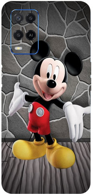 BUGGU Oppo A54 Mobile Skin(Ultra Super Mickey Mouse Skin With High Matte Finish.)