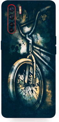 LAMHA Oppo A91 Mobile Skin(Ultra Super Dream Cycle With High Matte Finish.)