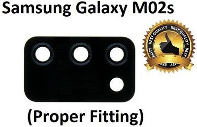 Furious3D Mobile Camera Lens Glass Compatible With Samsung Galaxy M02S Camera Lens Glass