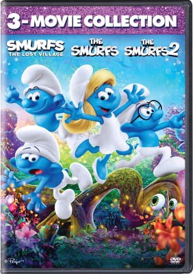 The Smurfs 3-Film Collection: The Smurfs + The Smurfs 2 + The Lost Village (3-Disc Box Set)(DVD English)